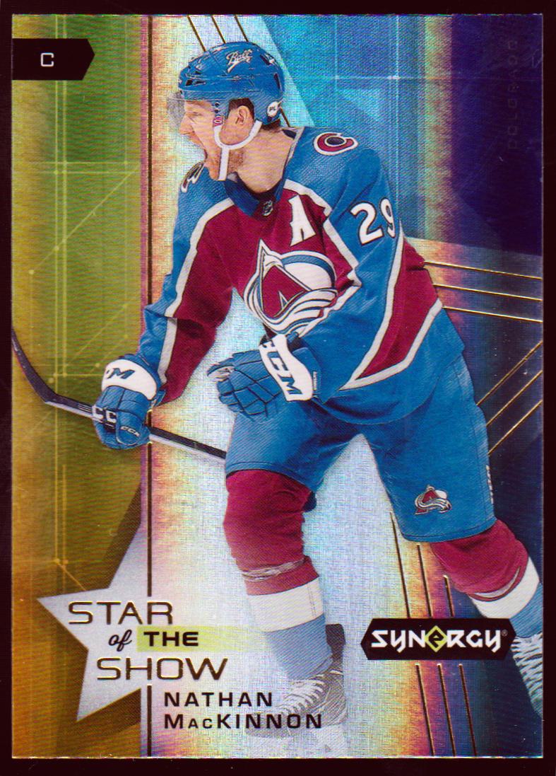 (image for) 2021-22 Synergy Star of the Show #SOS5 Nathan MacKinnon
