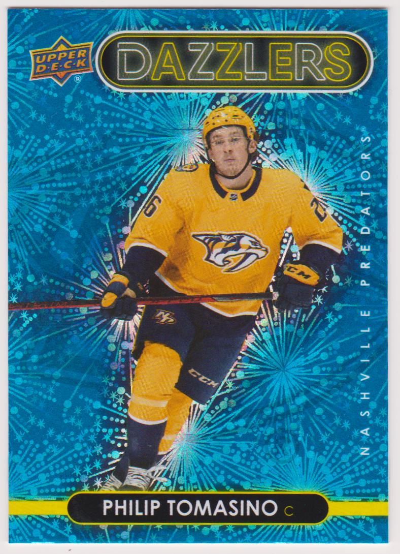 2021-22 Upper Deck Dazzlers #DZ122 Philip Tomasino (image for) 2021-22 Upper Deck Dazzlers #DZ122 Philip Tomasino