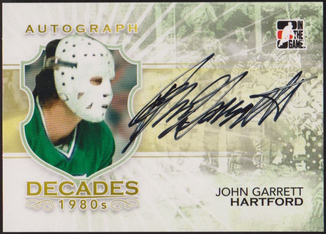 2010-11 ITG Decades 1980s Autographs #AJG John Garrett (image for) 2010-11 ITG Decades 1980s Autographs #AJG John Garrett