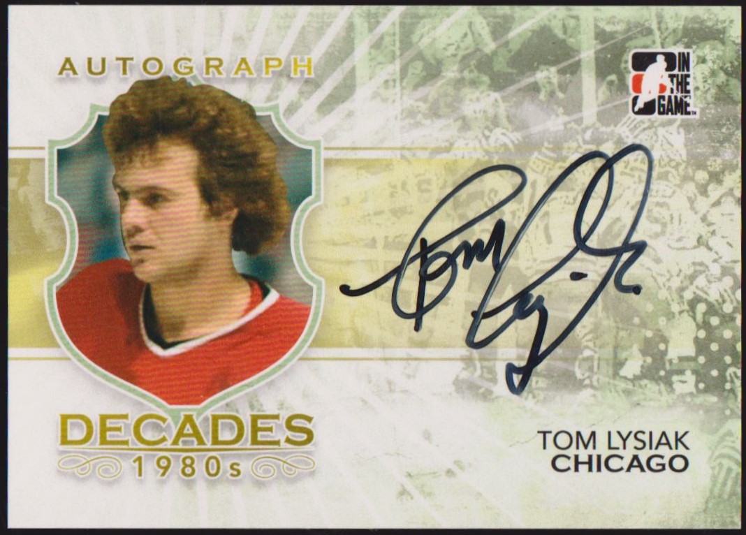 (image for) 2010-11 ITG Decades 1980s Autographs #ATL Tom Lysiak
