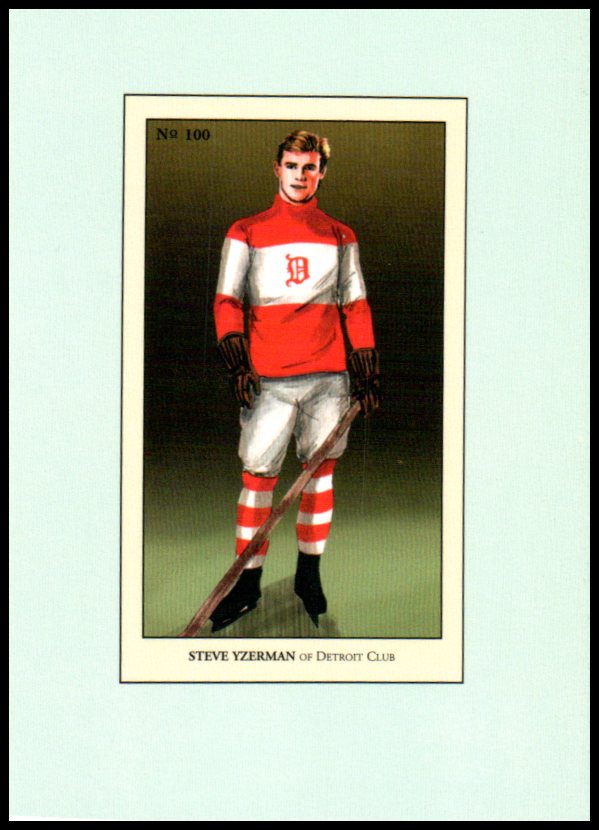 2010-11 ITG 100 Years of Card Collecting #100B Steve Yzerman (image for) 2010-11 ITG 100 Years of Card Collecting #100B Steve Yzerman