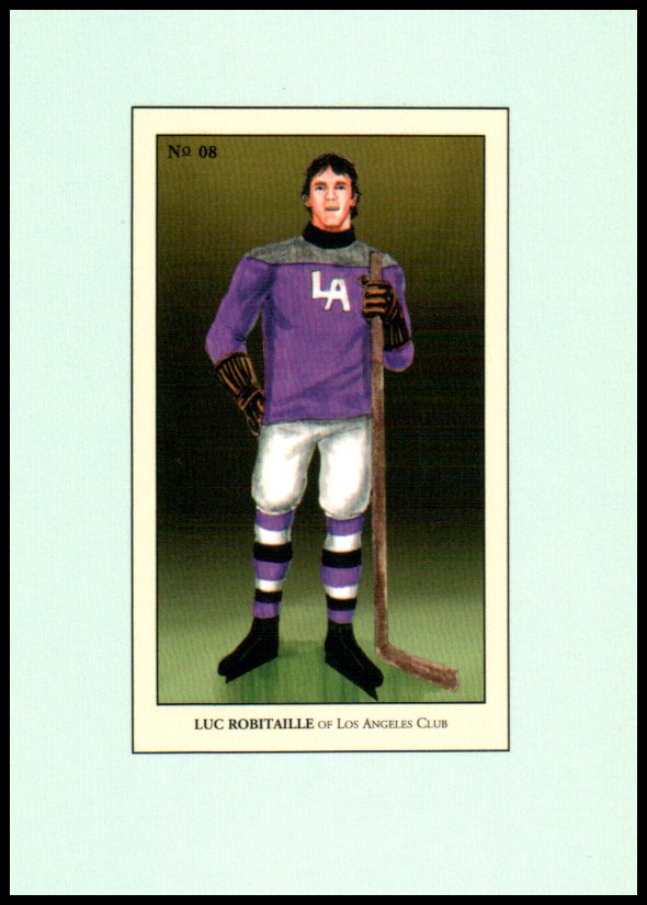 2010-11 ITG 100 Years of Card Collecting #8 Luc Robitaille (image for) 2010-11 ITG 100 Years of Card Collecting #8 Luc Robitaille