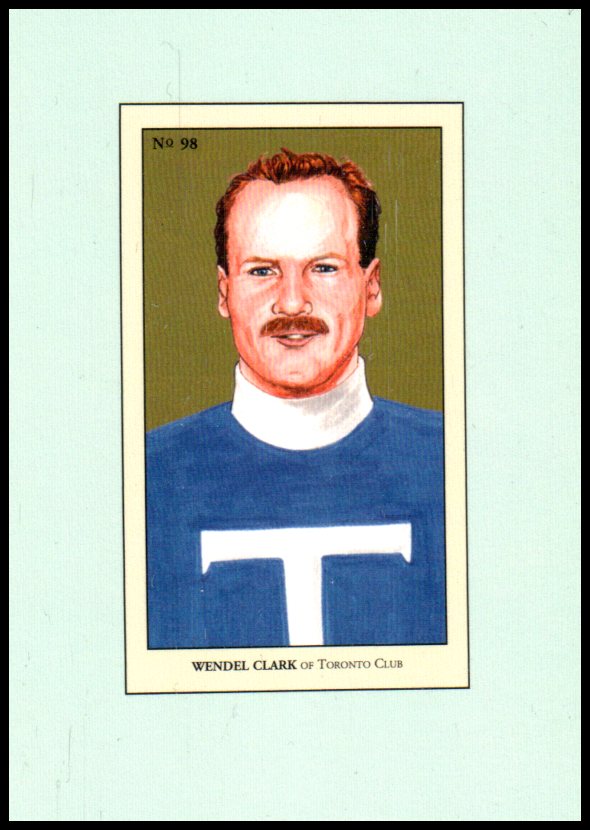 2010-11 ITG 100 Years of Card Collecting #98 Wendel Clark (image for) 2010-11 ITG 100 Years of Card Collecting #98 Wendel Clark