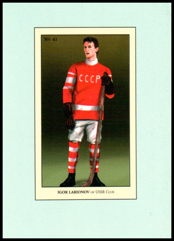 2010-11 ITG 100 Years of Card Collecting #41 Igor Larionov (image for) 2010-11 ITG 100 Years of Card Collecting #41 Igor Larionov