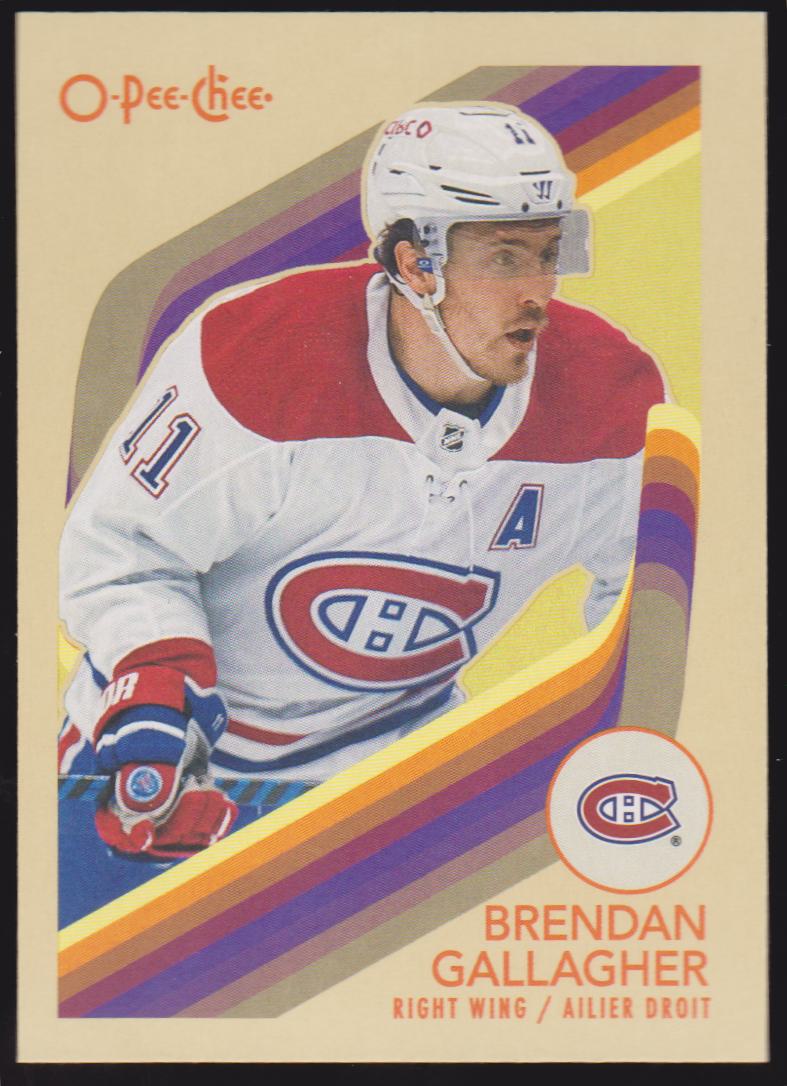 (image for) 2023-24 O-Pee-Chee Retro #218 Brendan Gallagher