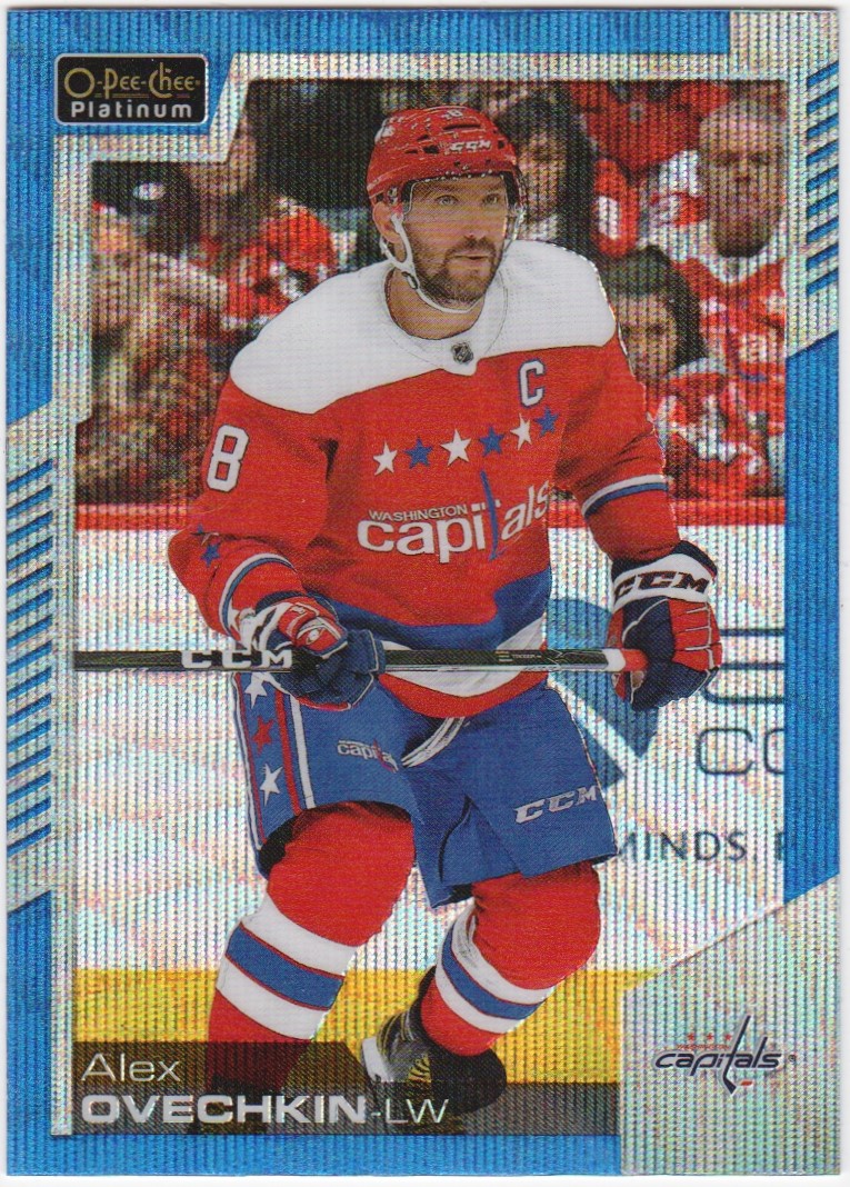 2020-21 O-Pee-Chee Platinum Blue Surge #150 Alexander Ovechkin (image for) 2020-21 O-Pee-Chee Platinum Blue Surge #150 Alexander Ovechkin