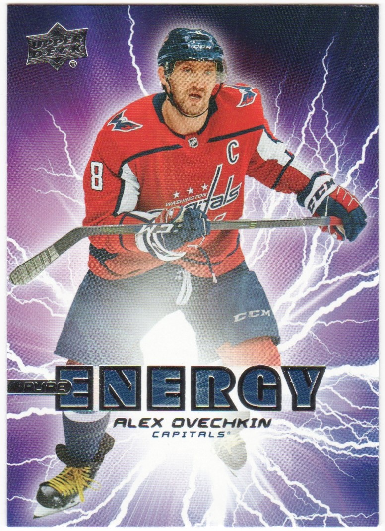 2019-20 Upper Deck Pure Energy #PE1 Alexander Ovechkin (image for) 2019-20 Upper Deck Pure Energy #PE1 Alexander Ovechkin