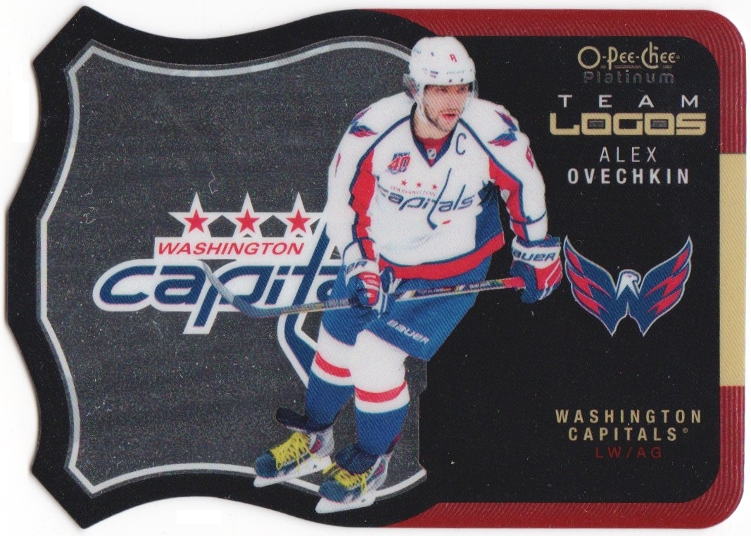 (image for) 2015-16 O-Pee-Chee Platinum Team Logo Die Cuts #T29 A. Ovechkin