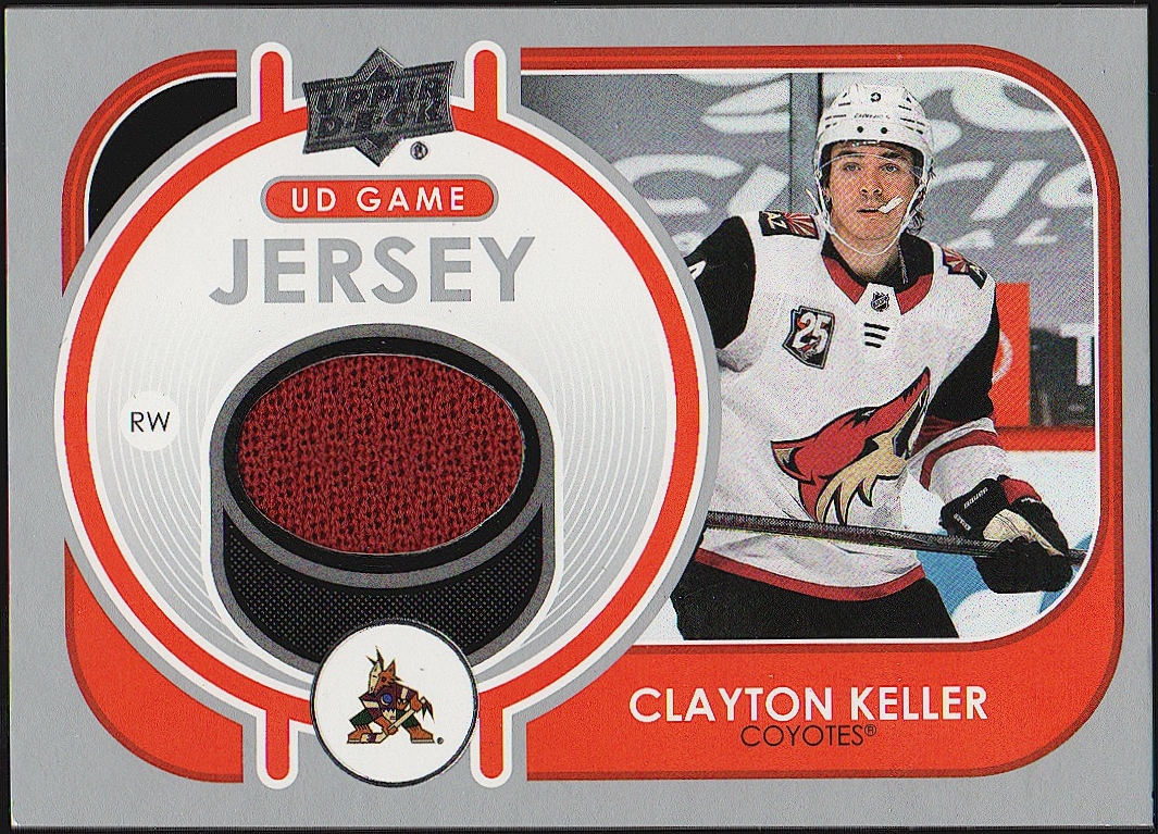 (image for) 2021-22 Upper Deck Game Jerseys #GJCK Clayton Keller