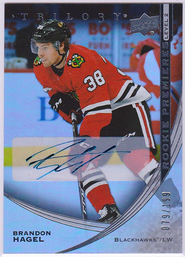 (image for) 2020-21 Upper Deck Trilogy Silver AUTO #98 Brandon Hagel - 79/199
