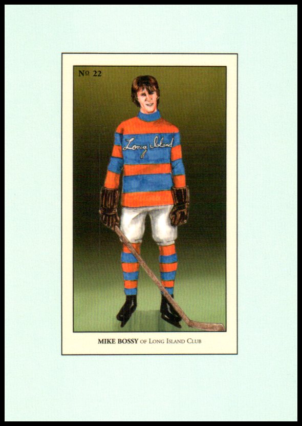 2010-11 ITG 100 Years of Card Collecting #22 Mike Bossy (image for) 2010-11 ITG 100 Years of Card Collecting #22 Mike Bossy